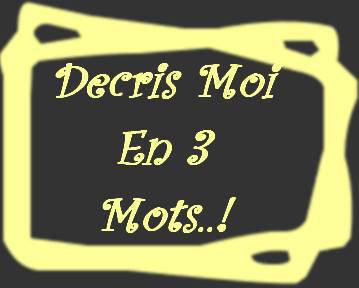 décri moi en troi mo